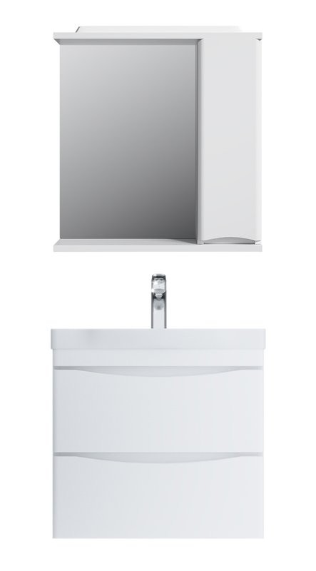 Мебель для ванной комнаты AM.PM Like 65 подвесная, белый глянец