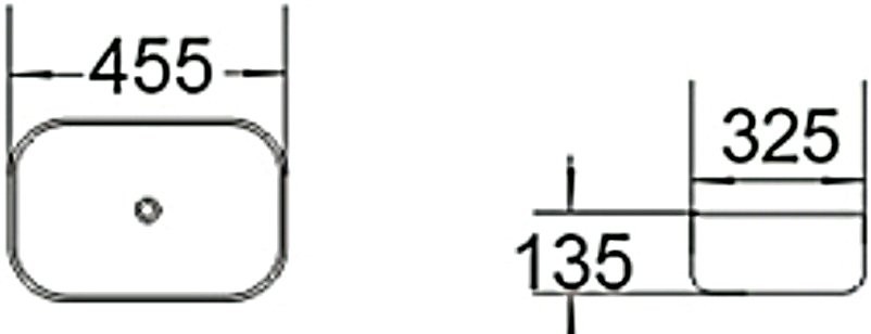 Накладная раковина SantiLine SL-1047