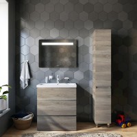 Шкаф-пенал для ванной AM.PM Gem S R светлый дуб Шкаф-пенал для ванной AM.PM Gem S R светлый дуб