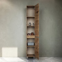 Шкаф-пенал для ванной AM.PM Gem S R светлый дуб Шкаф-пенал для ванной AM.PM Gem S R светлый дуб