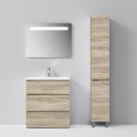 Шкаф-пенал для ванной AM.PM Gem S R светлый дуб Шкаф-пенал для ванной AM.PM Gem S R светлый дуб