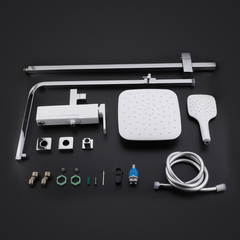 Душевая стойка Gappo G17-8 G2417-8 хром