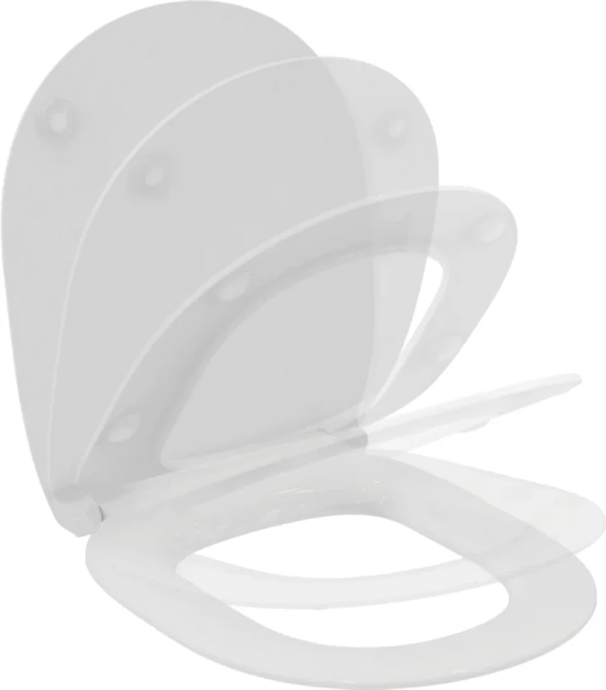 Комплект Унитаз подвесной Ideal Standard Connect AquaBlade E047901 + Крышка E772401 с микролифтом + Инсталляция Grohe Rapid SL 38772001 3 в 1 с кнопкой смыва + Звукоизоляция