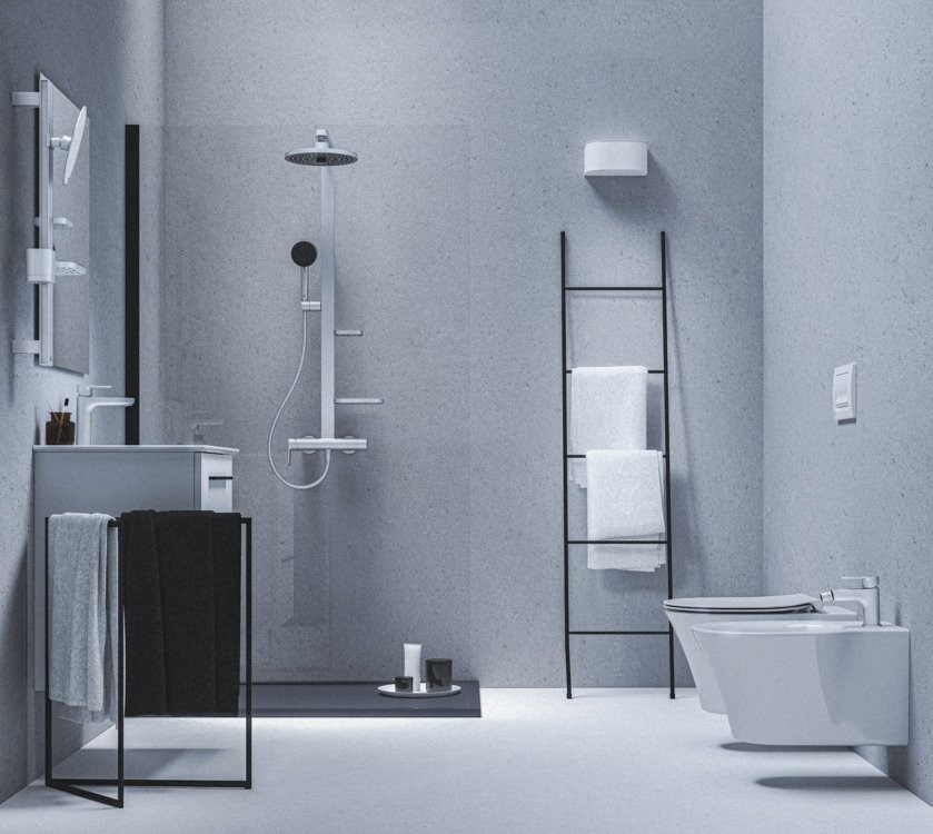Смеситель Ideal Standard Cerafine O BD131SI silver
