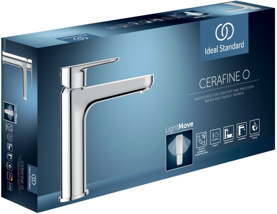 Смеситель Ideal Standard Cerafine O BD131SI silver