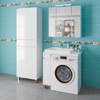 Раковина над стиральной машиной СаНта Юпитер 80 L, без кронштейнов