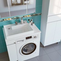 Раковина над стиральной машиной СаНта Юпитер 80 L, без кронштейнов