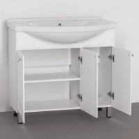 Тумба под раковину Style Line Канна 90 белая