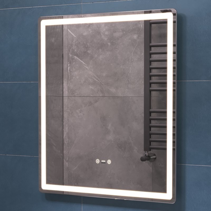 Зеркало Vigo Geometry Step 60 с подсветкой и антизапотевателем