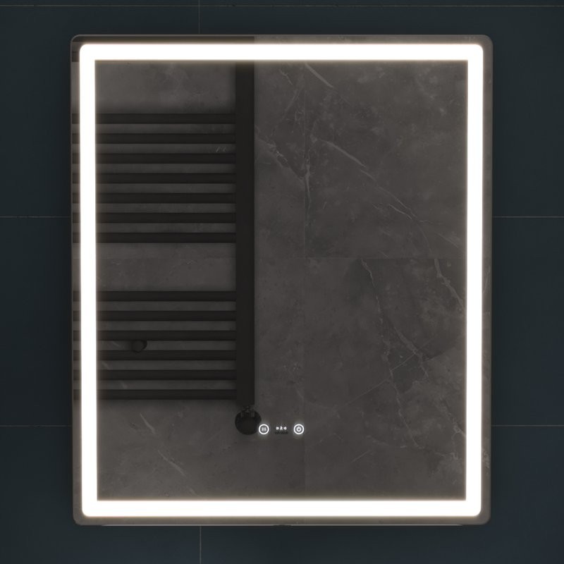 Зеркало Vigo Geometry Step 60 с подсветкой и антизапотевателем