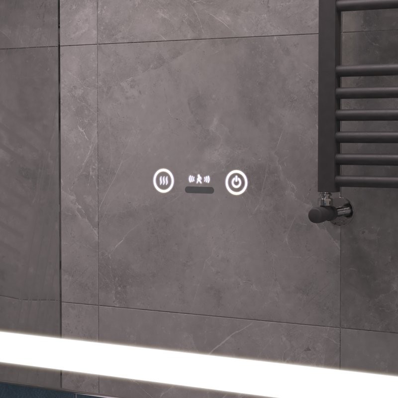 Зеркало Vigo Geometry Step 60 с подсветкой и антизапотевателем