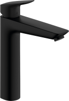 Смеситель для раковины Hansgrohe Logis 71090670 матовый черный