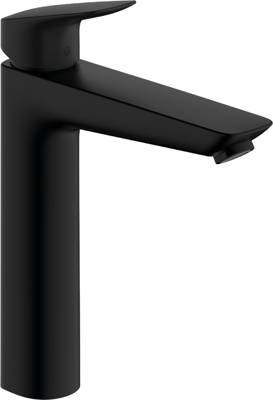 Смеситель для раковины Hansgrohe Logis 71090670 матовый черный