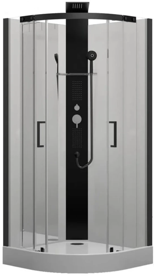 Душевая кабина Black&White Galaxy G8701 с низким поддоном, без крыши