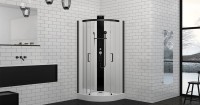 Душевая кабина Black&White Galaxy G8701 с низким поддоном, без крыши
