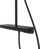 Душевая стойка Vincea Inspire VSFS-3I12TMB с термостатом, черный