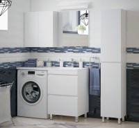 Тумба с раковиной Corozo Альтаир 120 под стиральную машину R