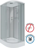 Душевая кабина Niagara Classic NG-3312-14L с низким поддоном Душевая кабина Niagara Classic NG-3312-14L с низким поддоном
