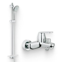 Душевой комплект Смеситель Grohe Eurosmart Cosmopolitan 32831000 + Гарнитур Euphoria 27226001