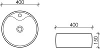 Накладная раковина Ceramicanova Element CN5027