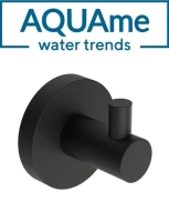 Крючок для ванной AQUAme Trento AQM7201MB Крючок для ванной AQUAme Trento AQM7201MB