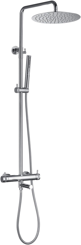 Душевая стойка Allen Brau Priority 5.31A10-00 с изливом хром