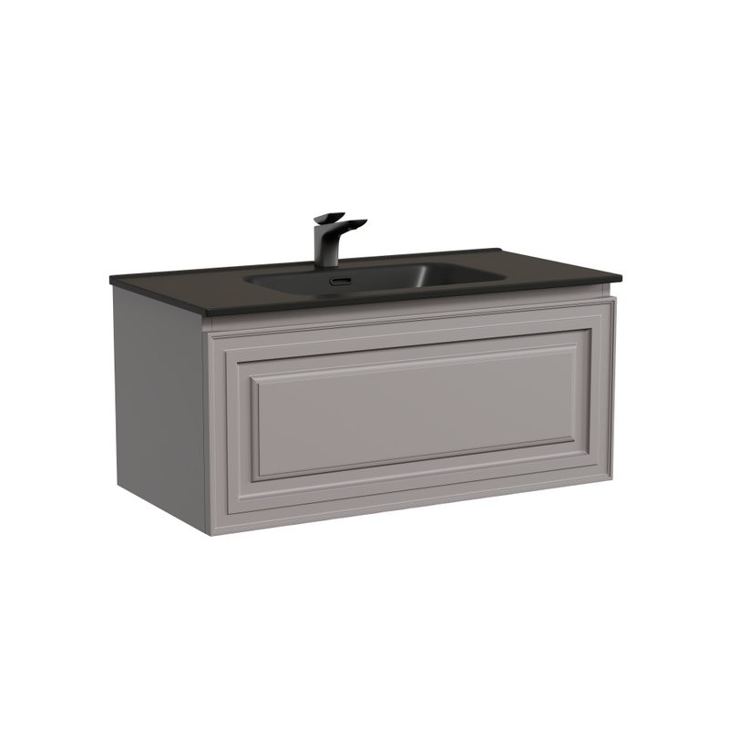 Мебель для ванной комнаты Sancos Very 90 doha soft, раковина CN7002MB