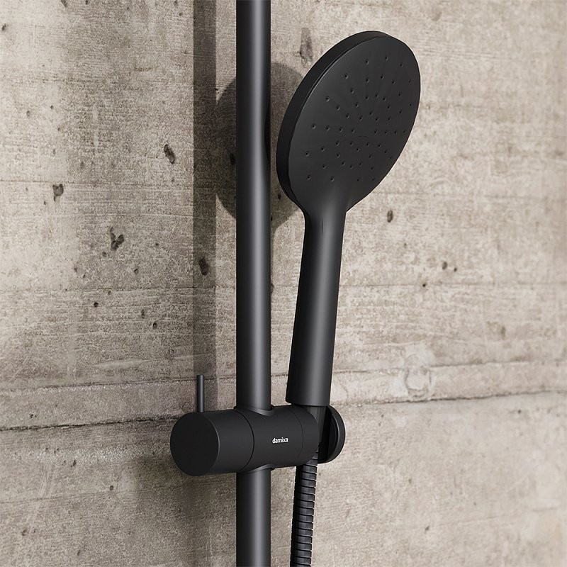 Душевой комплект Смеситель Damixa Jupiter 771000301 + Стойка 977000300