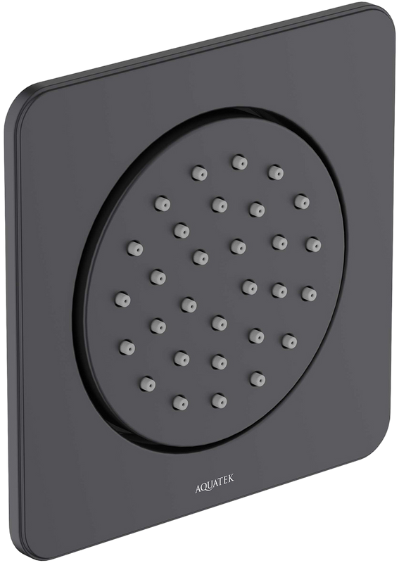 Душевая форсунка AQUATEK AQ2099MB матовая черная