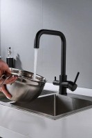 Смеситель для кухни Shevanik S228H черный