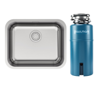 Комплект Мойка Paulmark Vello VE53-BS сталь + Измельчитель Intenso Комплект Мойка Paulmark Vello VE53-BS сталь + Измельчитель Intenso