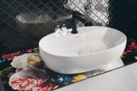 Накладная раковина KERAMA MARAZZI Plaza 60 накладная, белая глянцевая