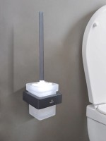 Ершик для унитаза AltroBagno Aperto 081203 MB черный матовый