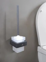 Ершик для унитаза AltroBagno Aperto 081203 MB черный матовый Ершик для унитаза AltroBagno Aperto 081203 MB черный матовый