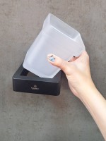 Ершик для унитаза AltroBagno Aperto 081203 MB черный матовый