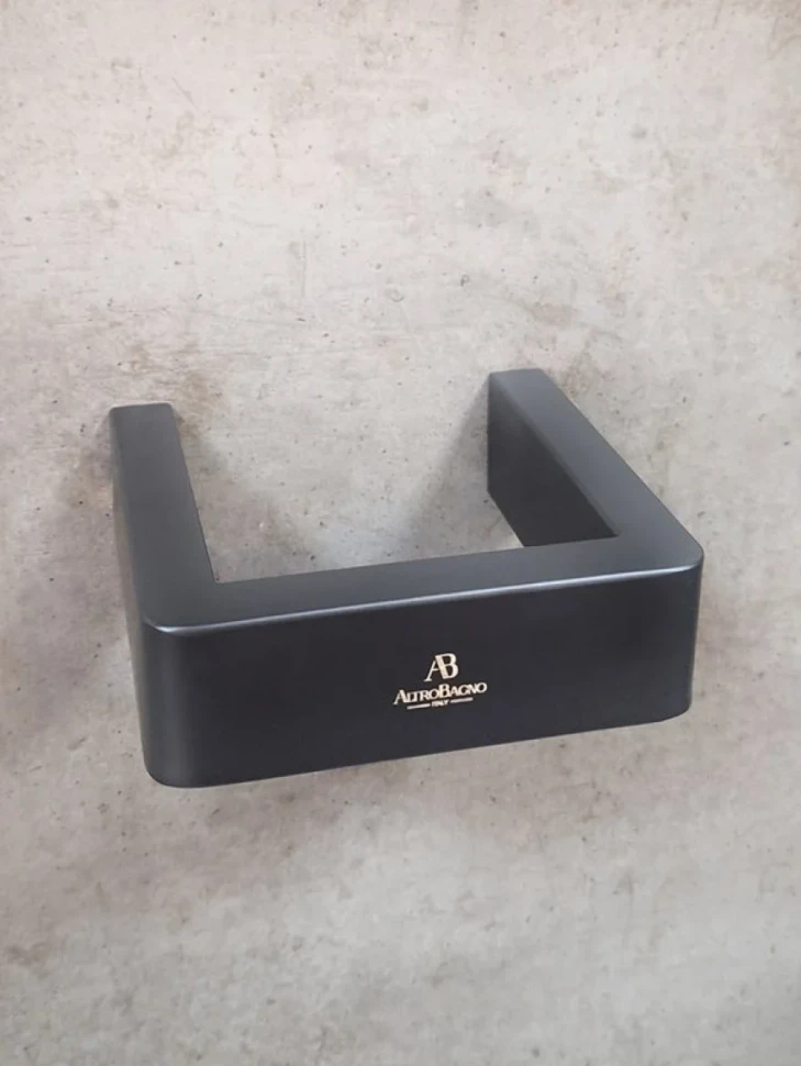 Ершик для унитаза AltroBagno Aperto 081203 MB черный матовый