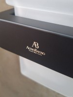 Ершик для унитаза AltroBagno Aperto 081203 MB черный матовый