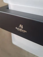 Ершик для унитаза AltroBagno Aperto 081203 MB черный матовый Ершик для унитаза AltroBagno Aperto 081203 MB черный матовый