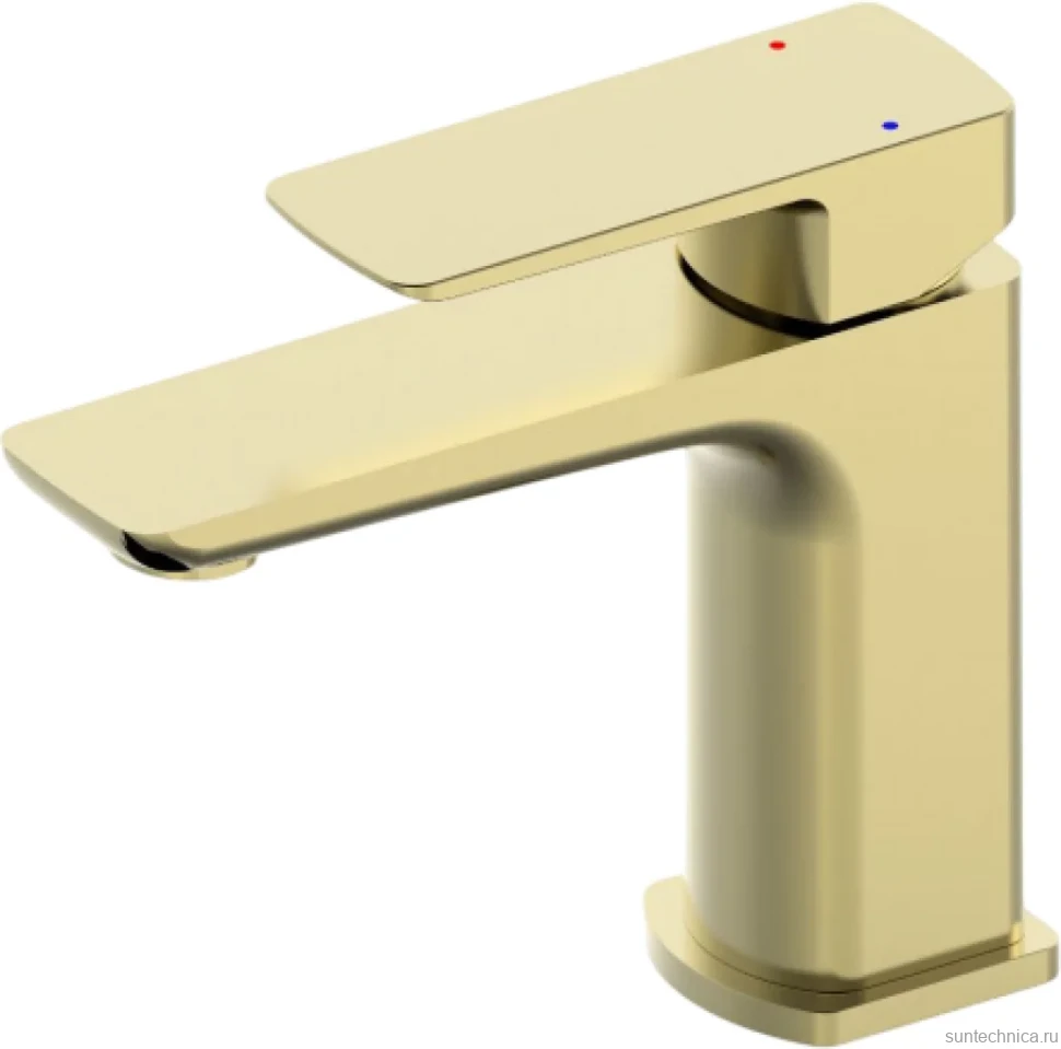 Смеситель для раковины Wonzon & Woghand WW-88139003-BG брашированное золото