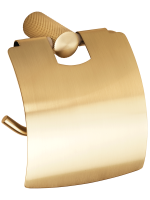 Держатель для туалетной бумаги Bemeta Auria 171112012 матововое золото-шампань Держатель для туалетной бумаги Bemeta Auria 171112012 матововое золото-шампань