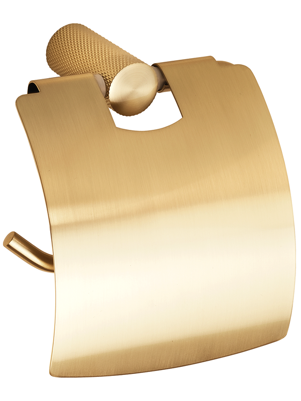 Держатель для туалетной бумаги Bemeta Auria 171112012 матововое золото-шампань