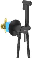 Гигиенический душ AQUATEK Европа AQ1021MB со смесителем, С ВНУТРЕННЕЙ ЧАСТЬЮ, матовый черный