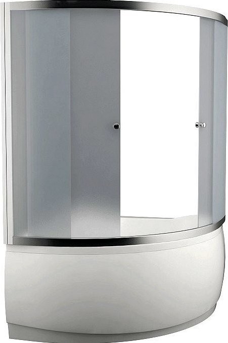 Акриловая ванна Aquanet Capri 00205476 L 160x100 см, угловая, левая, пристенная, белая, асимметричная, с каркасом, с сиденьем