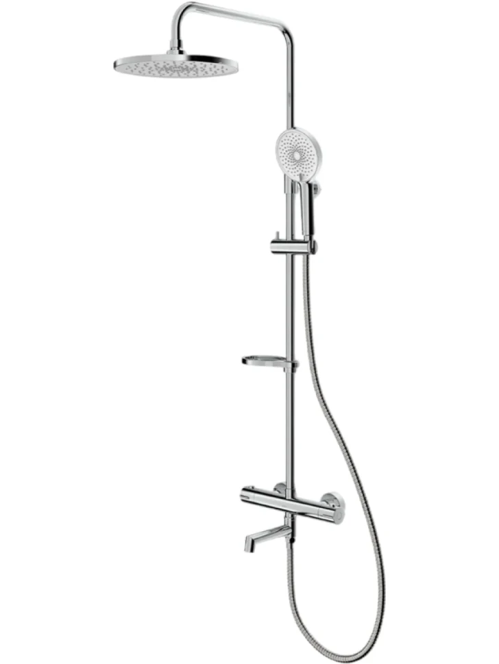Душевая стойка Milardo Ideal Spa ILSSBTHM06 хром глянцевый