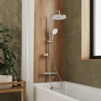 Душевая стойка Milardo Ideal Spa ILSSBTHM06 хром глянцевый