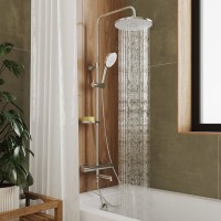 Душевая стойка Milardo Ideal Spa ILSSBTHM06 хром глянцевый