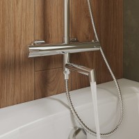 Душевая стойка Milardo Ideal Spa ILSSBTHM06 хром глянцевый