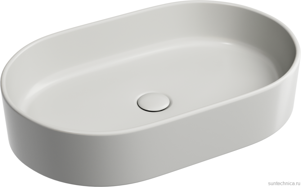 Накладная раковина Ceramicanova Element CN6048MSG серая матовая