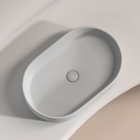 Накладная раковина Ceramicanova Element CN6048MSG серая матовая