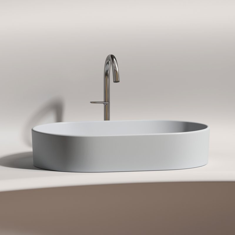 Накладная раковина Ceramicanova Element CN6048MSG серая матовая